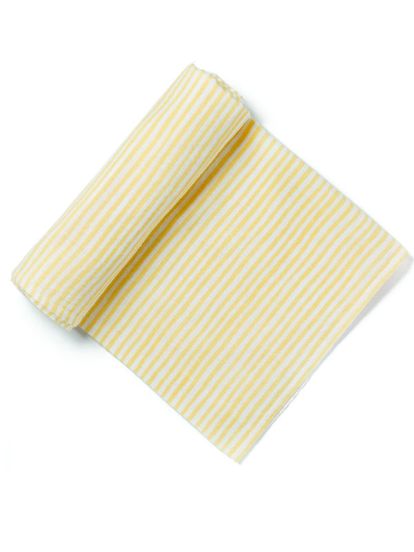 Inbakerdoek Stripe Yellow